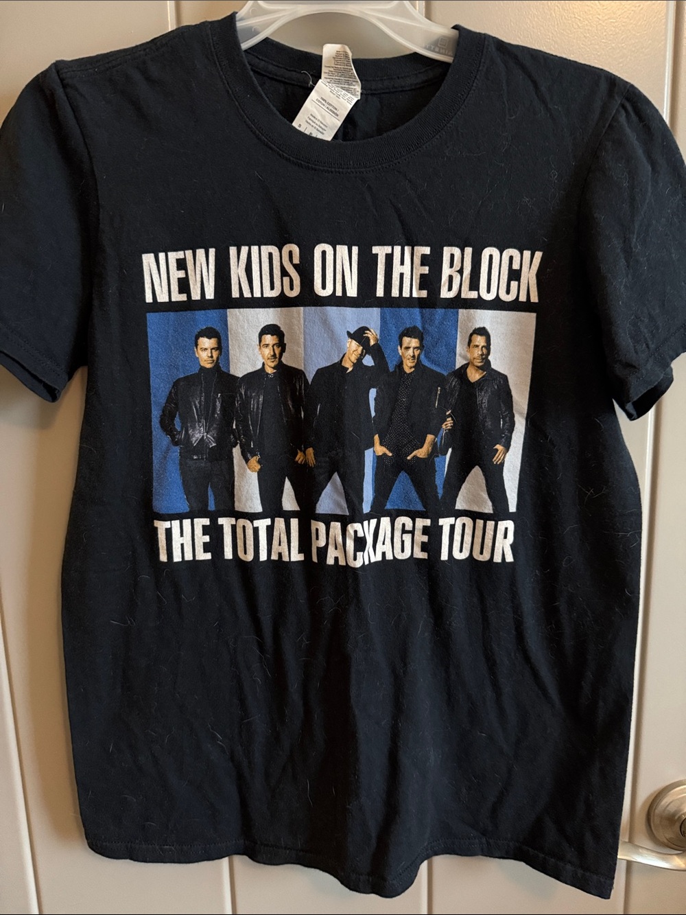 New Kids on the Block Black Graphic Tour Tee